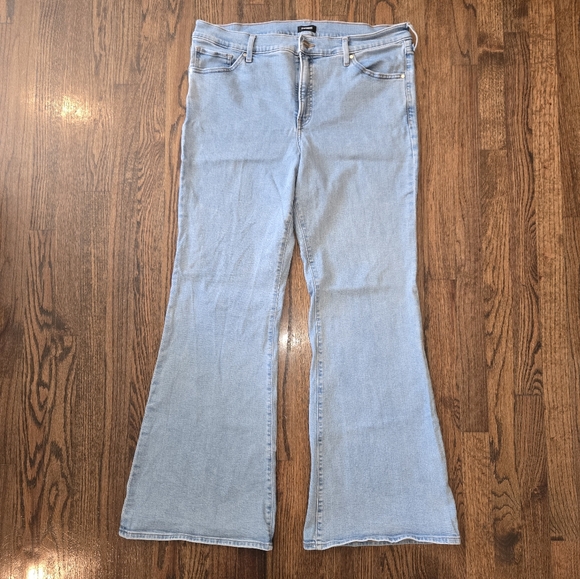 Express 70's Flare Jeans - Picture 3 of 7